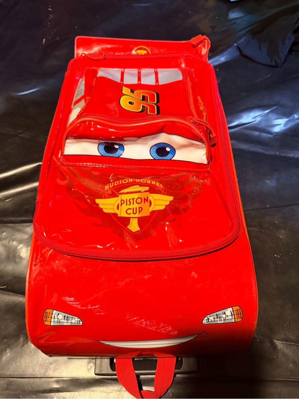 Cars Lightning McQueen Red Kids suitcase